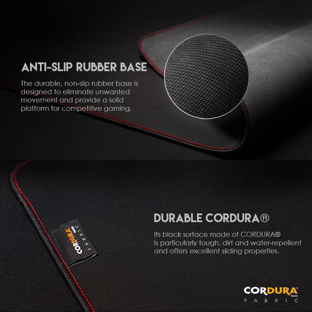 Fantech Mpc450 / Mpc900 ZeroG Cordura Gaming Mousepad